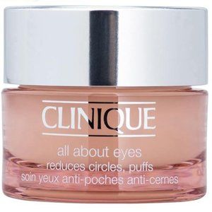Clinique All About Eyes Eye Cream, Full size : 0.5 oz/15ml,Unbox